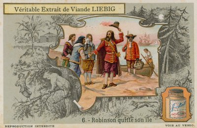 Robinson Crusoe verlässt die Insel von European School